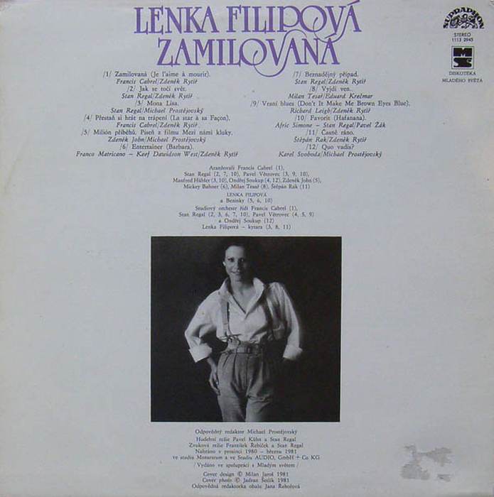 Lenka Filipová - Zamilovaná (LP)