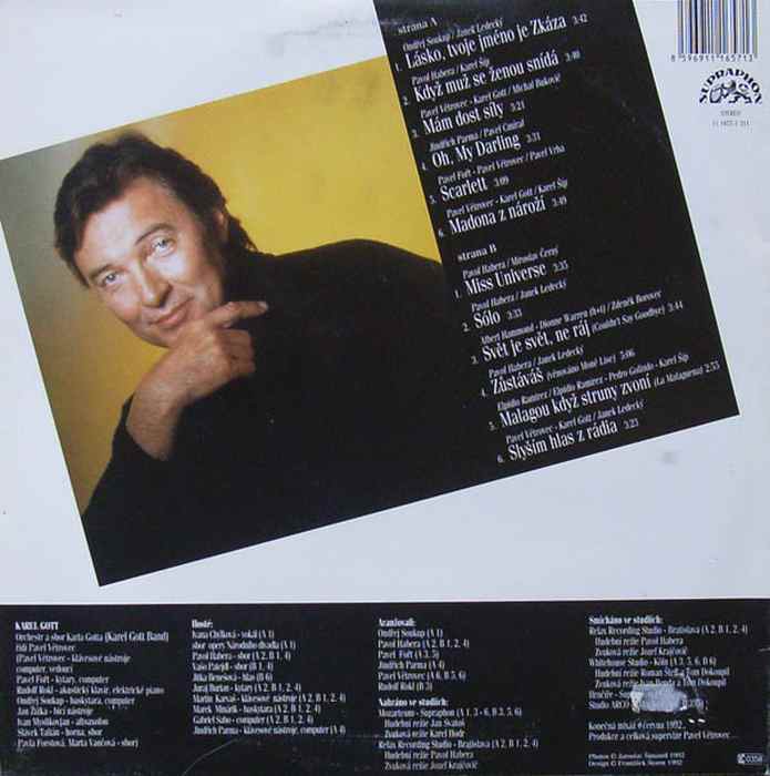 Karel Gott - Když muž se ženou snídá (LP)