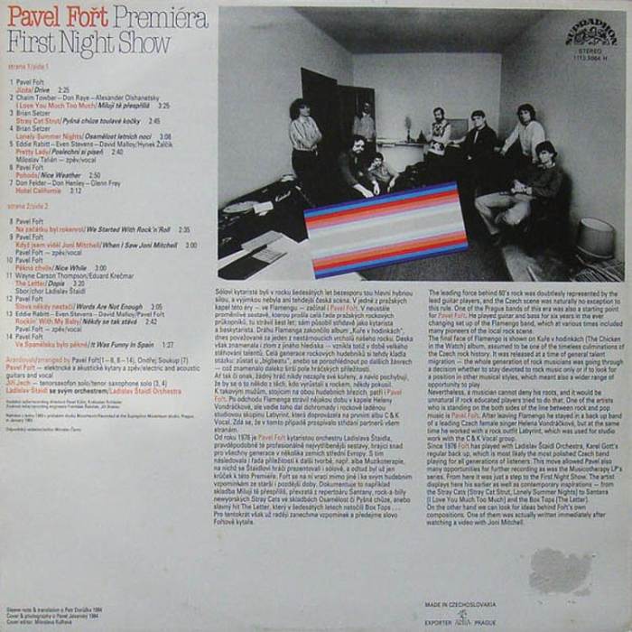 Pavel Fořt - Premiéra / First Night Show