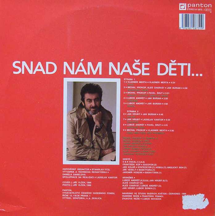 Michal Prokop a Framus 5 - Snad nám naše děti ... (LP)