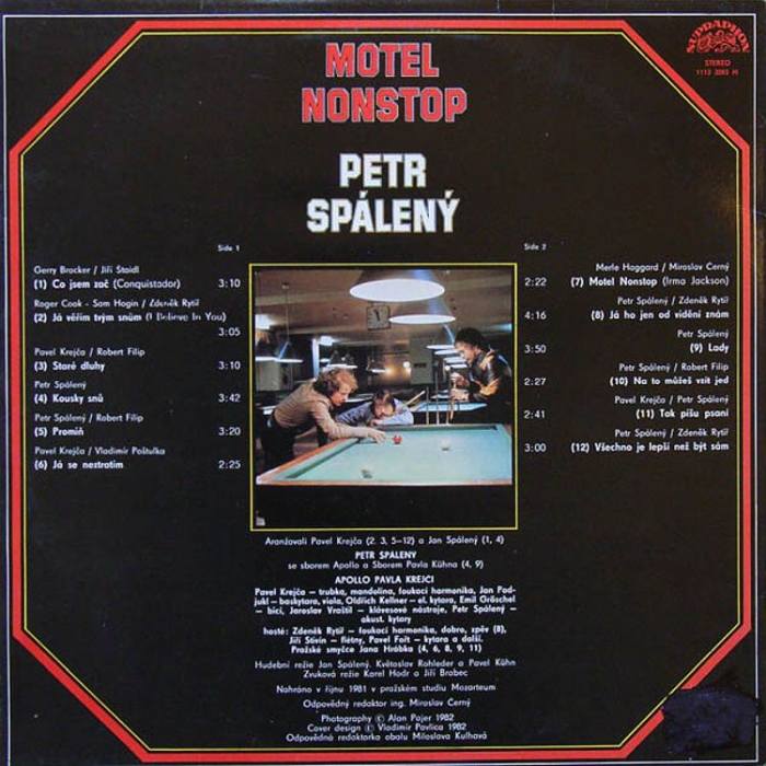 Petr Spálený - Motel Nonstop (LP)