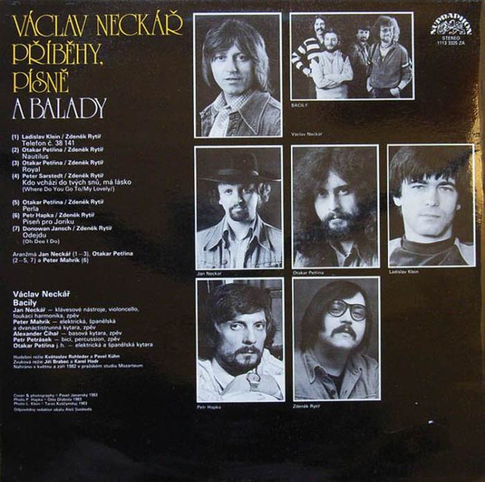 Václav Neckář, Bacily - Příběhy, písně a balady 3 (LP)