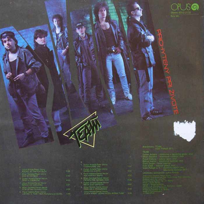 Team - Prichytený pri živote (LP)