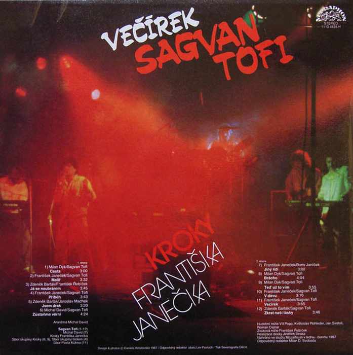 Sagvan Tofi - Večírek (LP)