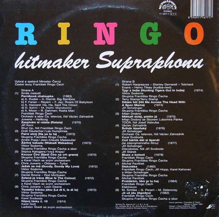 František Ringo Čech - Ringo hitmaker Supraphonu