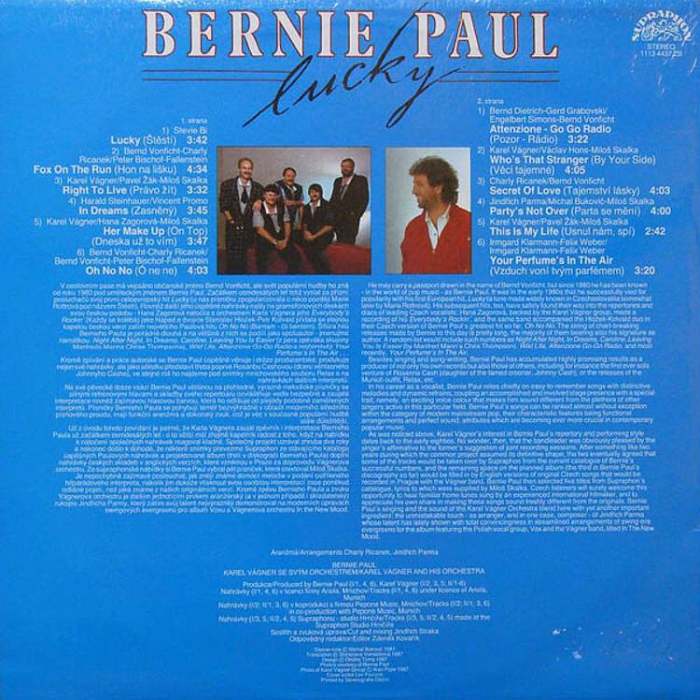 Bernie Paul - Lucky (LP)