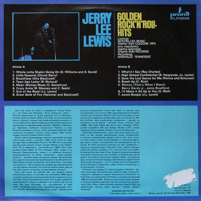 Jerry Lee Lewis - Golden Rock'N'Roll Hits