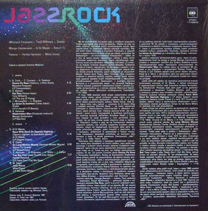 various artists - Jazzrock (LP)
