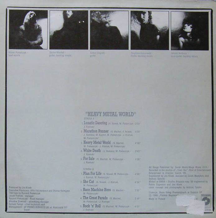 TSA - Heavy Metal World (LP)