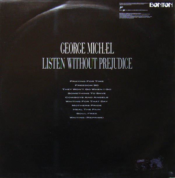 George Michael - Listen Without Prejudice