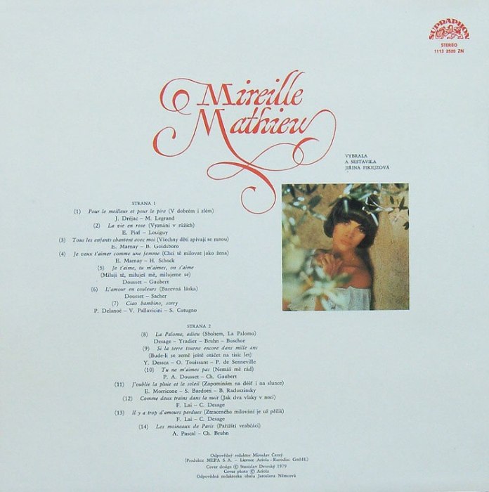 Mireille Mathieu - Mireille Mathieu (LP)