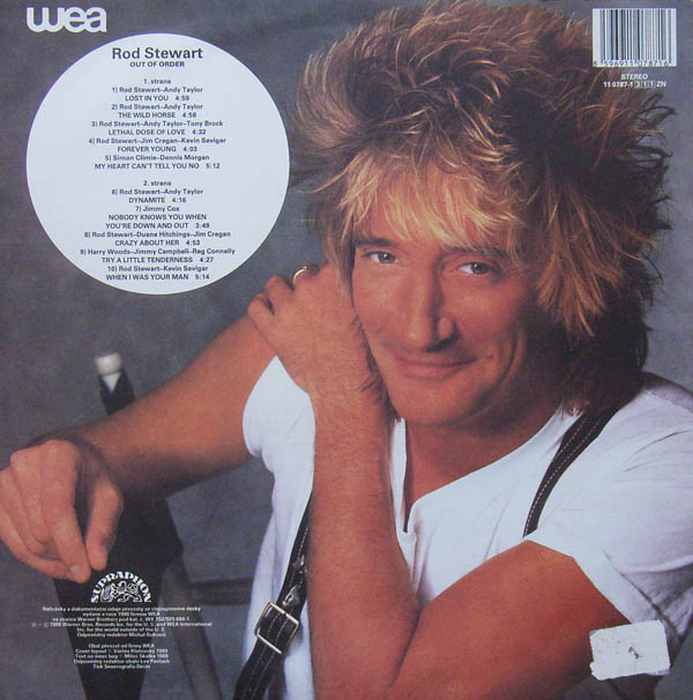 Rod Stewart - Out Of Order (LP)
