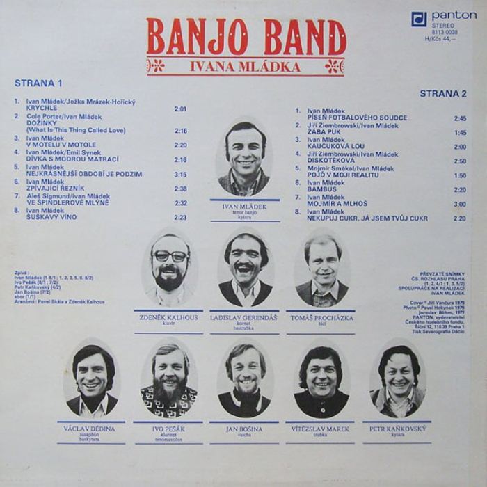 Banjo Band Ivana Mládka - Ej, Mlhošu, Mlhošu! (LP)
