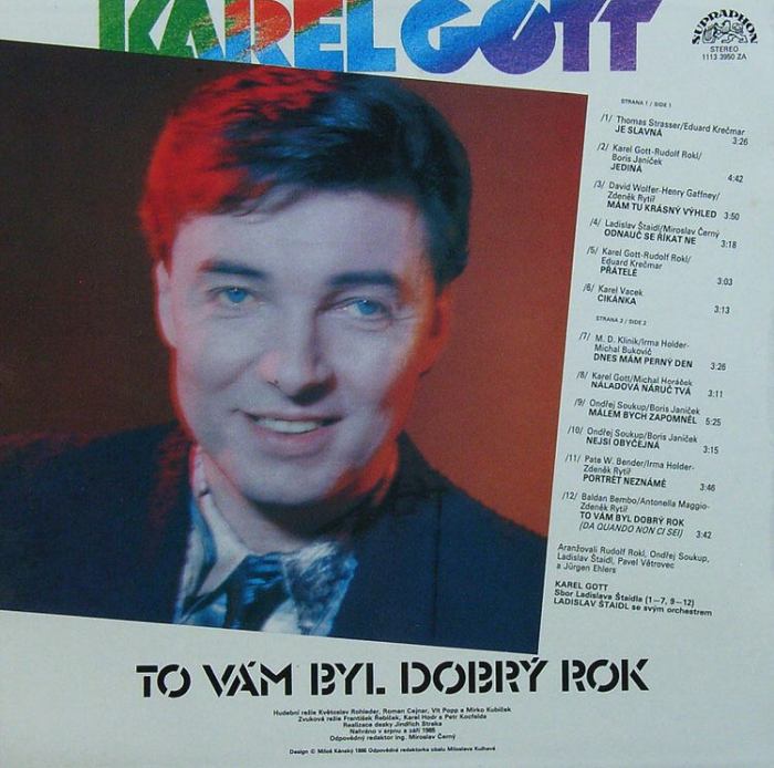 Karel Gott - To vám byl dobrý rok (LP)