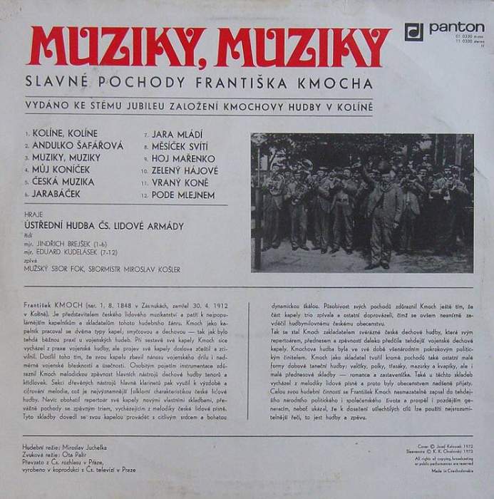 František Kmoch - Muziky, muziky (Slavné pochody)