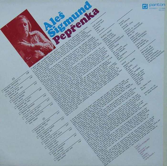 Aleš Sigmund - Pepřenka (LP)