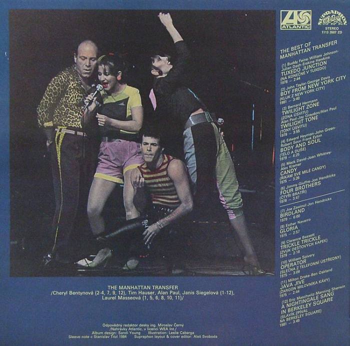 Manhattan Transfer - The Best Of (LP)