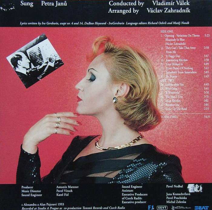 Petra Janů - Sungs and Prague Radio Symphony Orch. plays George Gerschwin