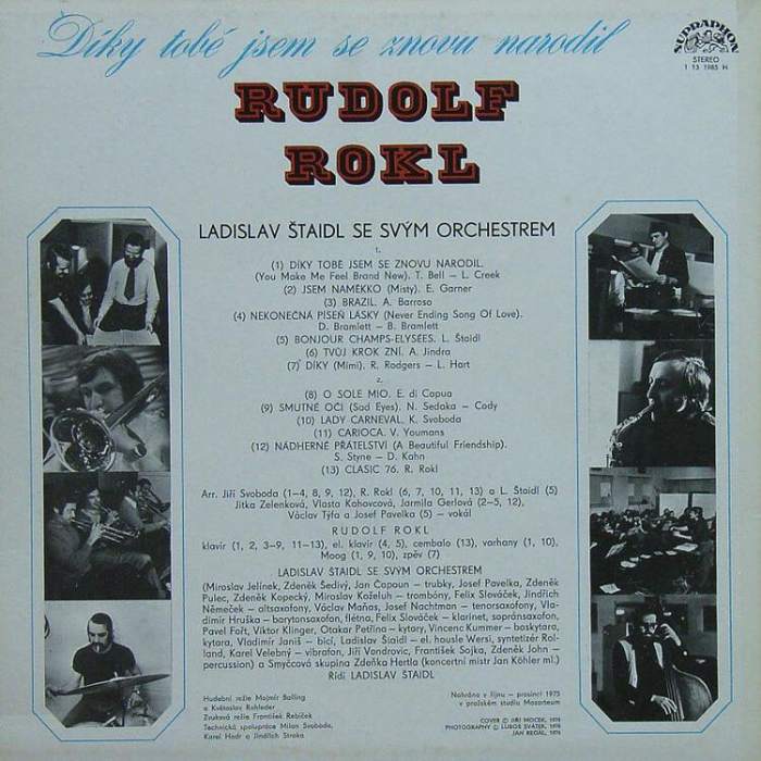 Rudolf Rokl - Díky tobě jsem se znovu narodil