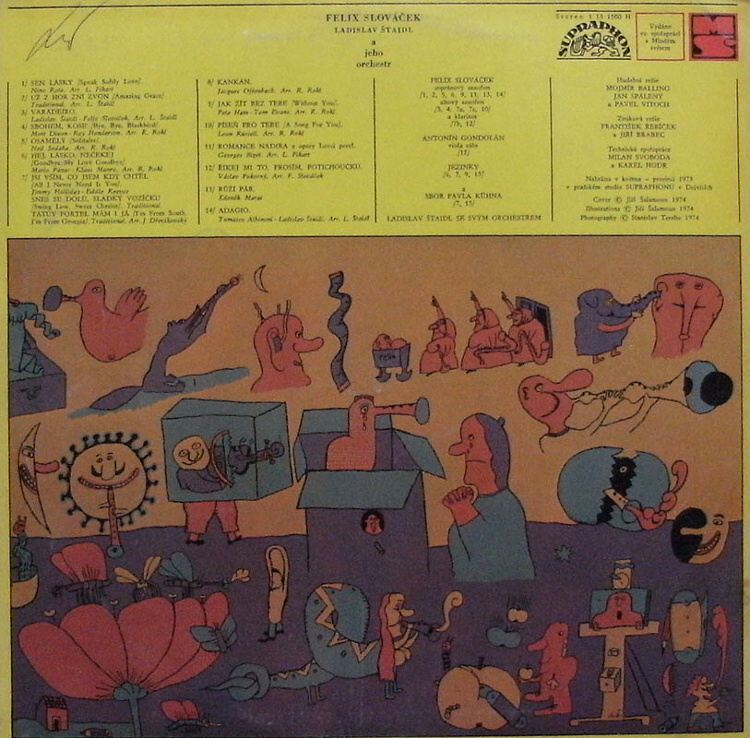 Felix Slováček - Felix Slováček, Ladislav Štaidl a jeho orchestr
