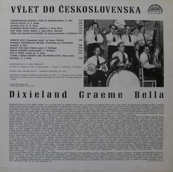 Graeme Bell and His Dixieland - Výlet do Československa / Czechoslovak Journey (LP)