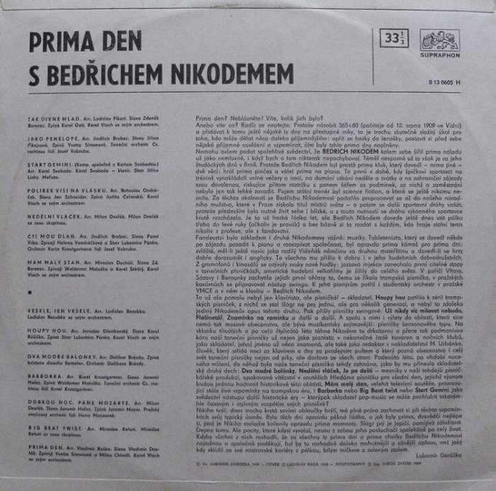 Prima den s Bedřichem Nikodémem