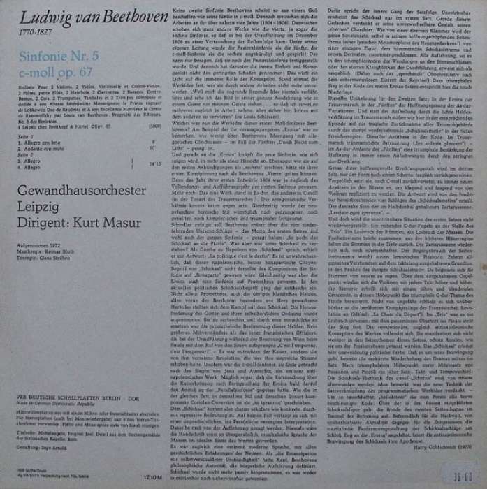 Ludwig Van Beethoven - Symfonie č. 5 c-moll op.67