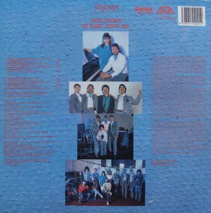 Country Beat Jiřího Brabce  a  The Moody Brothers - Friends