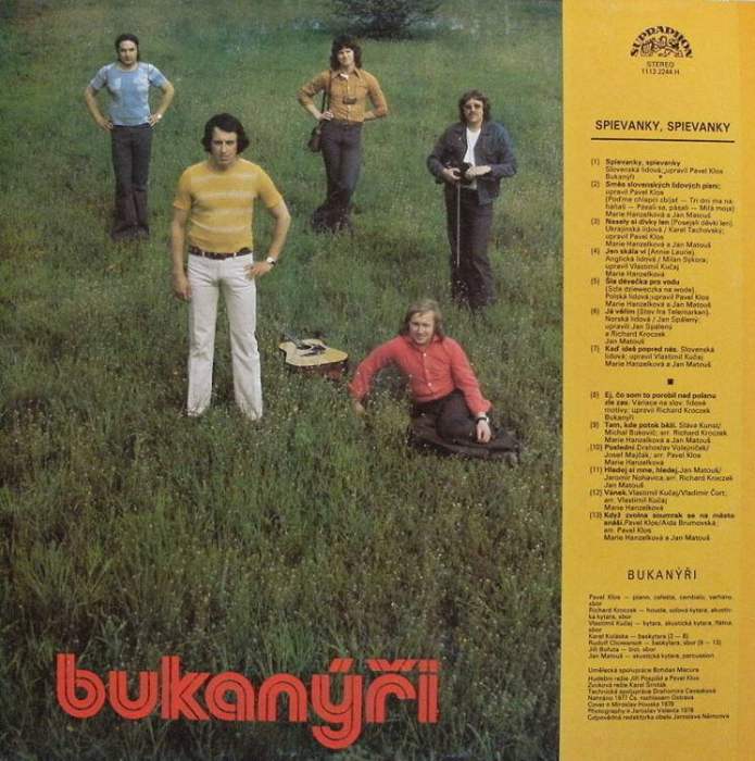 Bukanýři - Spievanky, spievanky