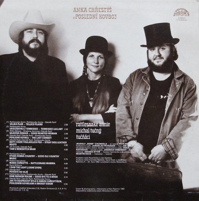 Anka Chřestýš & Poslední kovboj / Michal Tučný & Rattlesnake Annie/ - Poslední kovboj (LP)