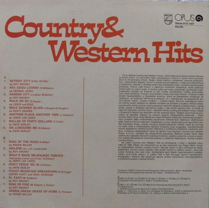 Country  a  Western Hits