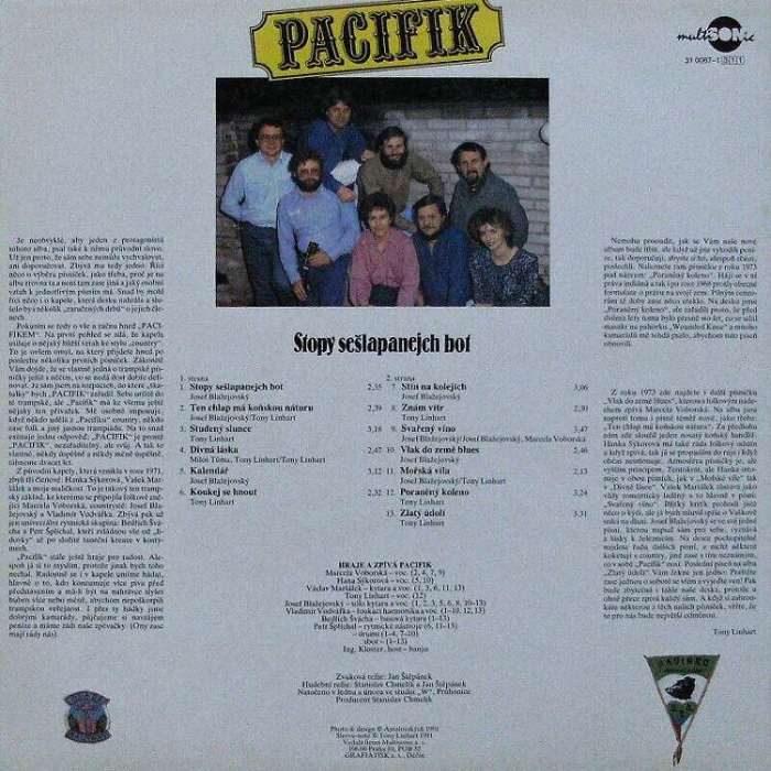 Pacifik - Stopy sešlapanejch bot (LP)