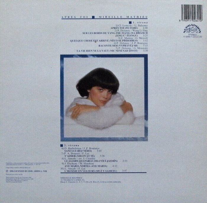 Mireille Mathieu - Apres Toi (LP)