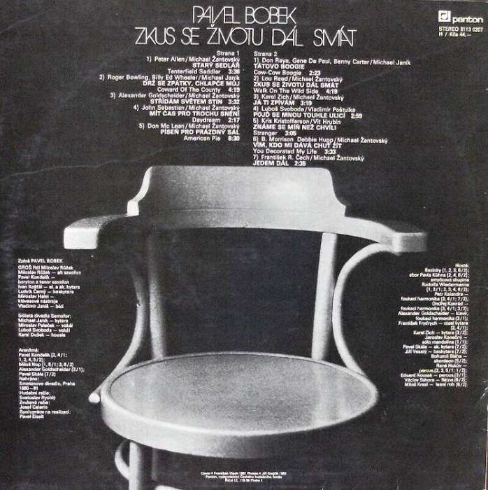 Pavel Bobek - Zkus se životu dál smát (LP)