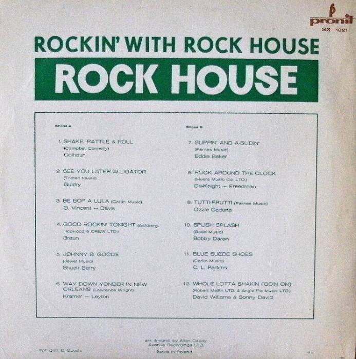 Rock House - Rockin' With Rock House