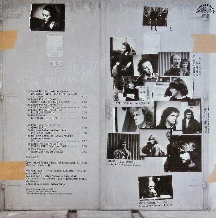 Luboš Pospíšil - ... a nestřílejte na milence (LP)