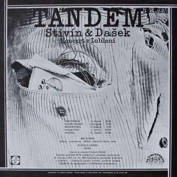 Jiří Stivín; Rudolf Dašek - Tandem (Koncert v Lublani) (LP)