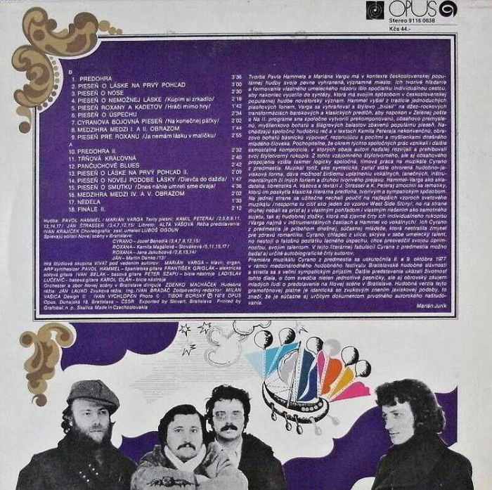 Marián Varga, Pavol Hammel, Kamil Peteraj, Ján Štrasser - Cyrano z predmestia