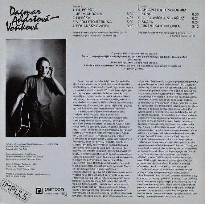 Dagmar Andrtová Voňková - Dagmar Andrtová Voňková (LP)