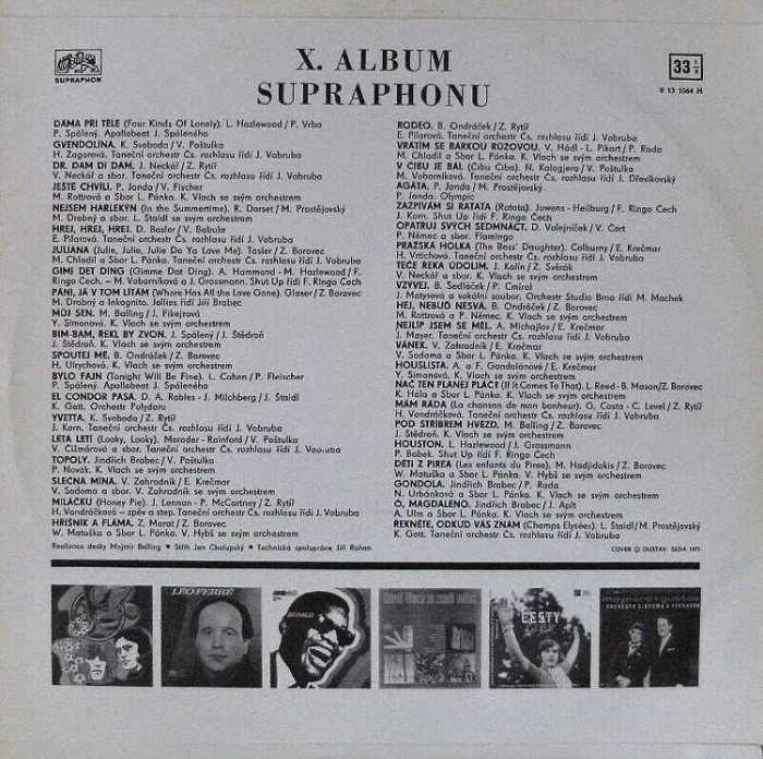 Various Artists - 10. Album Supraphonu (LP)