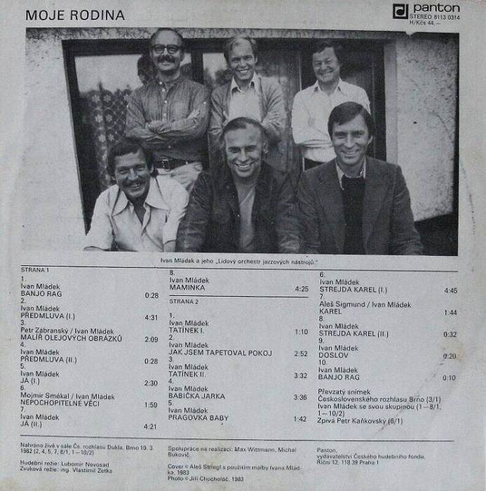 Ivan Mládek - Moje rodina (LP)