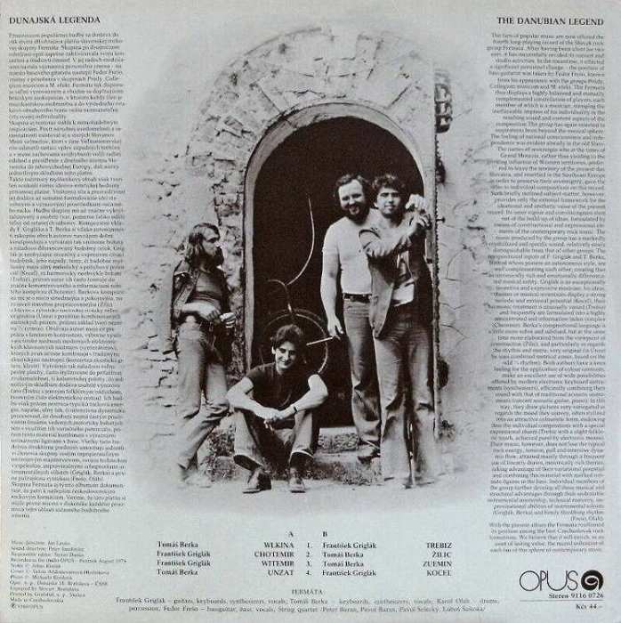 Fermáta - Dunajská legenda (LP)