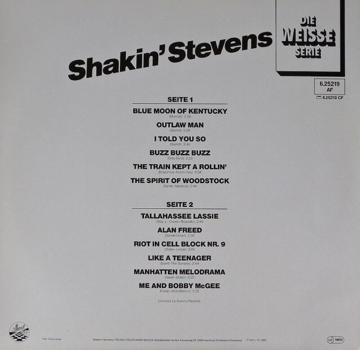 Shakin' Stevens