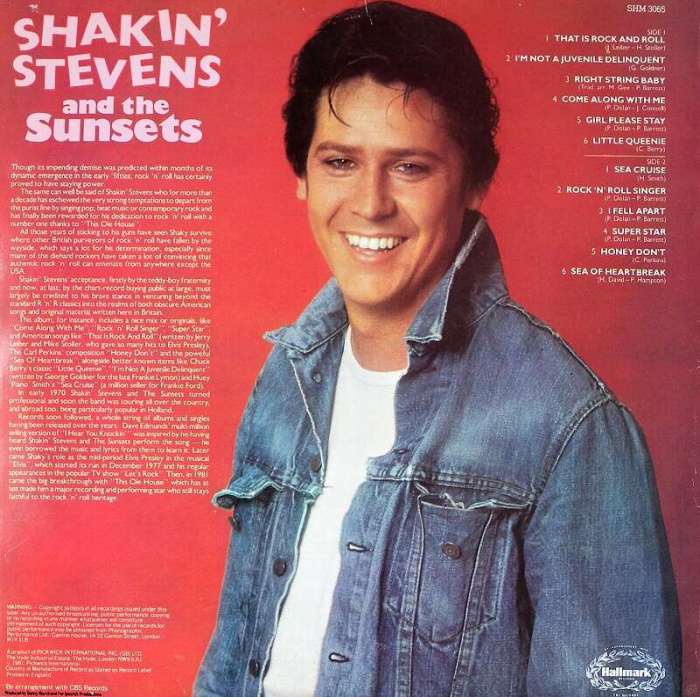 Shakin' Stevens and The Sunsets