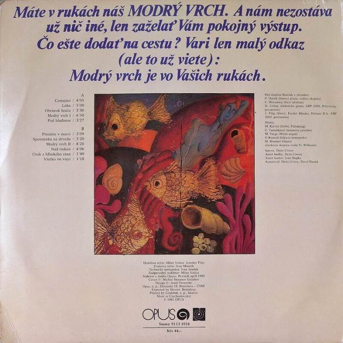 Dežo Ursiny / Ivan Štrpka - Modrý vrch