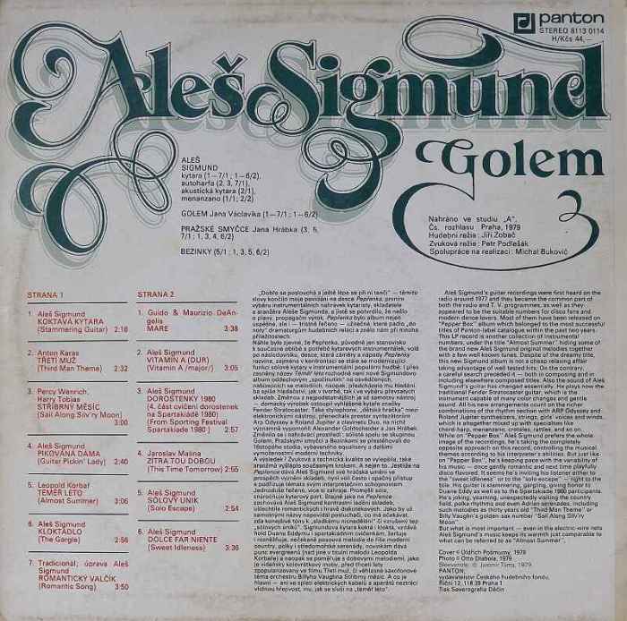 Aleš Sigmund - Téměř léto (LP)