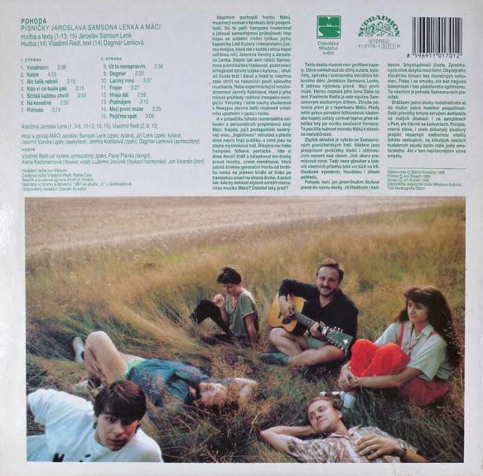 Jaroslav Samson Lenk / Máci - Pohoda (LP)