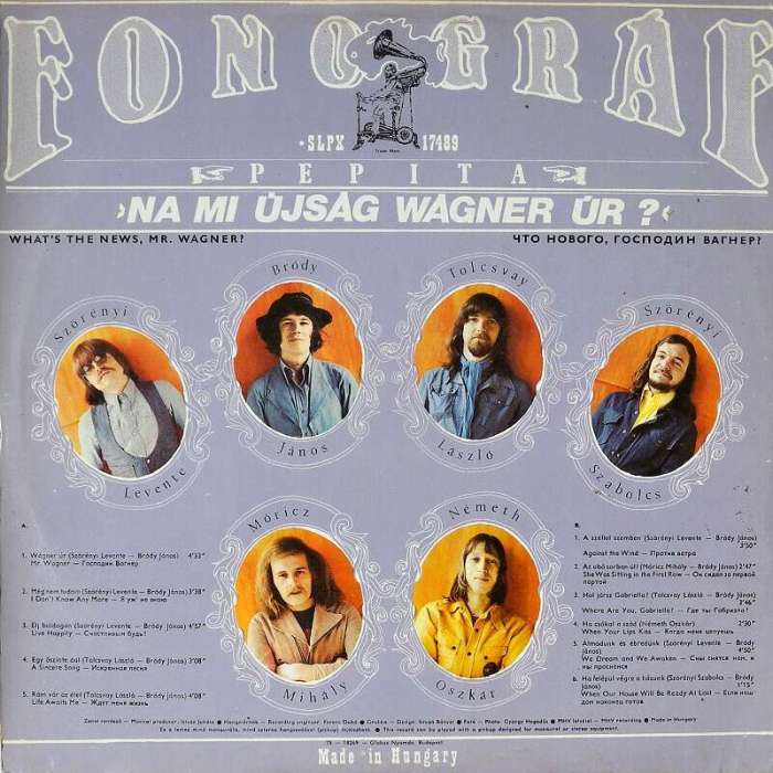 Fonográf - Na mi újság, Wágner úr? (LP)
