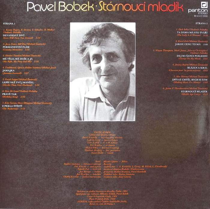 Pavel Bobek - Stárnoucí mladík (LP)