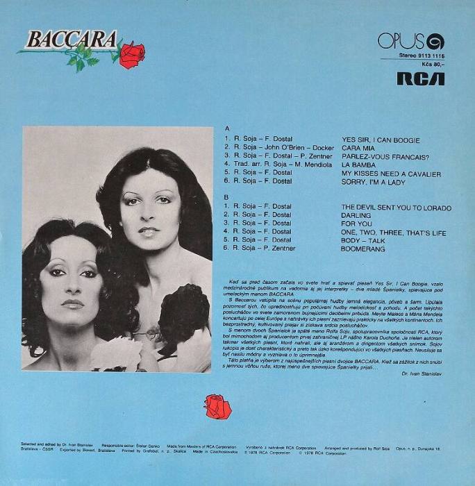 Baccara - Baccara